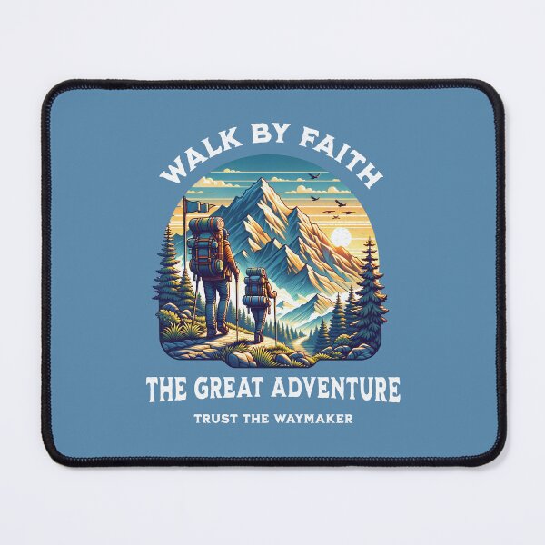 Item preview, Walk by Faith The Greatest Adventure Faith Looks Good designed and sold by FaithLooksGood.