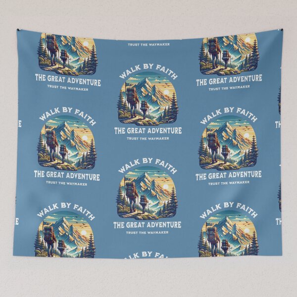 Item preview, Walk by Faith The Greatest Adventure Faith Looks Good designed and sold by FaithLooksGood.