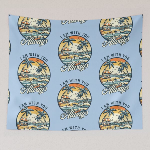 Item preview, I Am With You Always Matthew 28:20 Faith Looks Good designed and sold by FaithLooksGood.