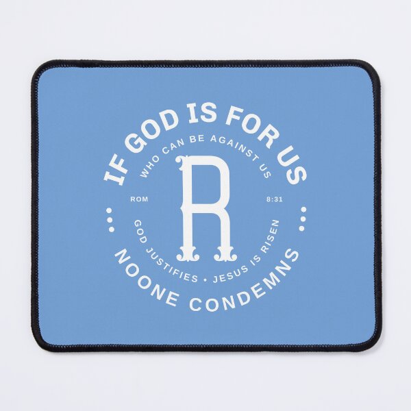 Item preview, If God Is For Us Who Can Be Against Us Romans 8 Faith Looks Good designed and sold by FaithLooksGood.