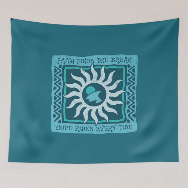 Item preview, Faith Finds the Break Hope Rides Every Tide Faith Looks Good designed and sold by FaithLooksGood.