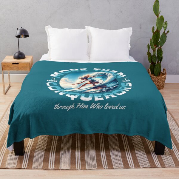 Item preview, More Than Conquerors Romans 8:37 Faith Looks Good designed and sold by FaithLooksGood.