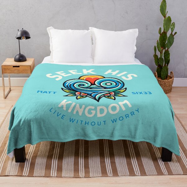 Item preview, Seek His Kingdom Matthew 6:33 Faith Looks Good designed and sold by FaithLooksGood.