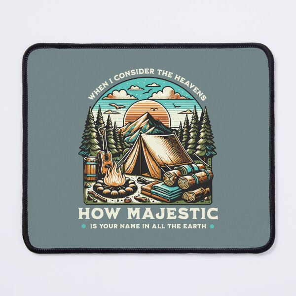 Item preview, How Majestic Is Your Name Psalm 8 Faith Looks Good designed and sold by FaithLooksGood.