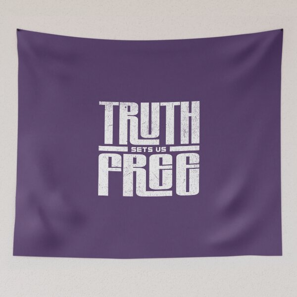Item preview, Truth Sets Us Free John 8:32 Faith Looks Good designed and sold by FaithLooksGood.