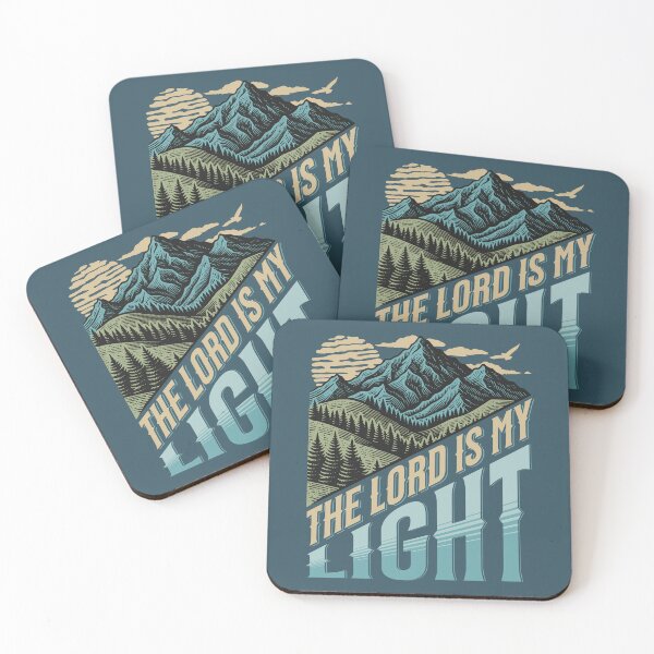 Item preview, The Lord Is My Light Psalm 27:1 Faith Looks Good designed and sold by FaithLooksGood.