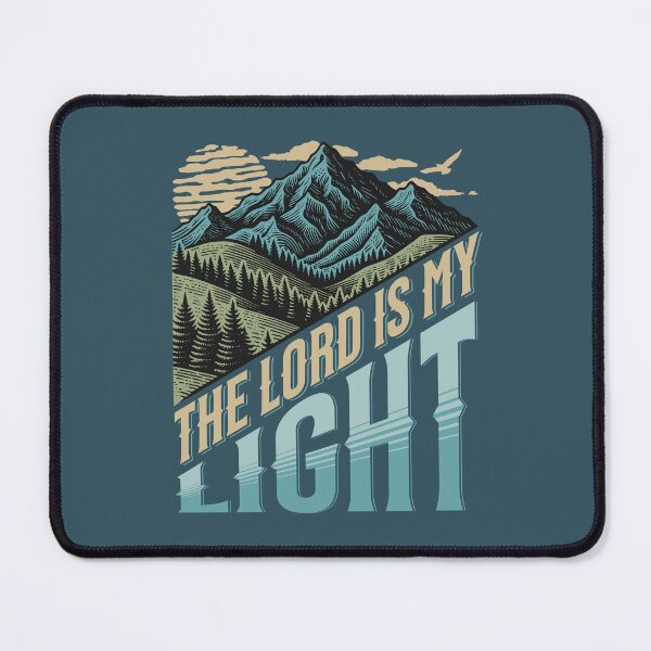 Item preview, The Lord Is My Light Psalm 27:1 Faith Looks Good designed and sold by FaithLooksGood.