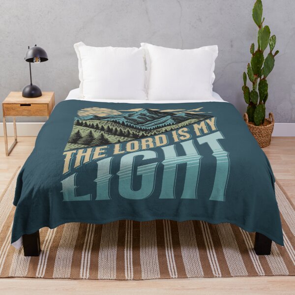 Item preview, The Lord Is My Light Psalm 27:1 Faith Looks Good designed and sold by FaithLooksGood.