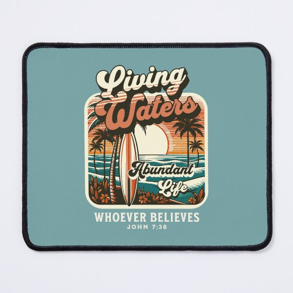 Item preview, Living Waters Abundant Life John 7:38 Faith Looks Good designed and sold by FaithLooksGood.