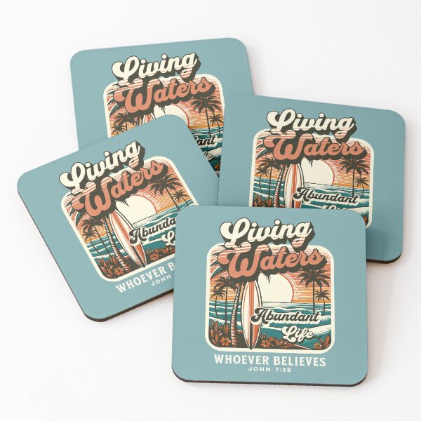 Item preview, Living Waters Abundant Life John 7:38 Faith Looks Good designed and sold by FaithLooksGood.