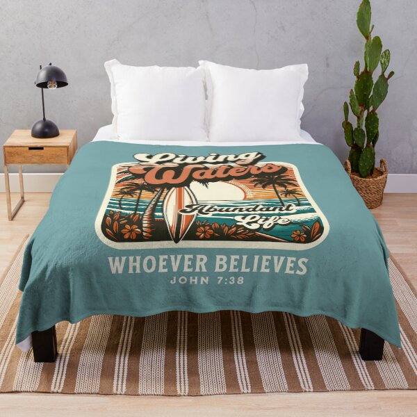Item preview, Living Waters Abundant Life John 7:38 Faith Looks Good designed and sold by FaithLooksGood.