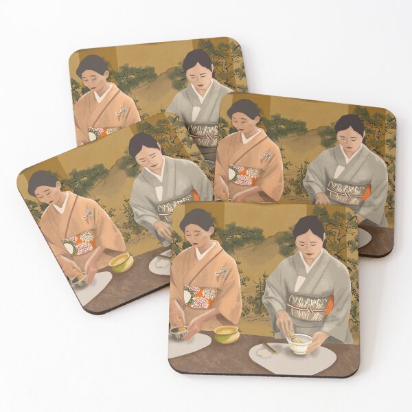 Item preview, Tokyo Tea Ceremony designed and sold by Pretty Bird Studio.