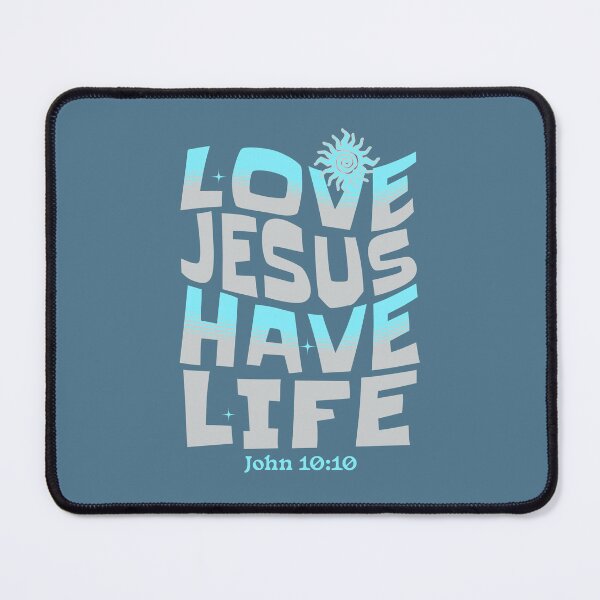 Item preview, Love Jesus Have Life John 10:10 Faith Looks Good designed and sold by FaithLooksGood.