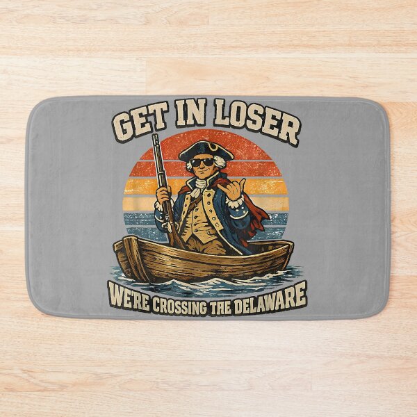 Item preview, Retro GET in Loser We’re Crossing The Delaware Patriotic designed and sold by GreggRoss.