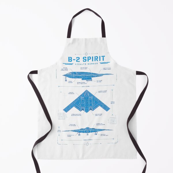 Item preview, B-2 Spirit Blueprint Stealth Bomber Aviation Design designed and sold by RockyLambda.