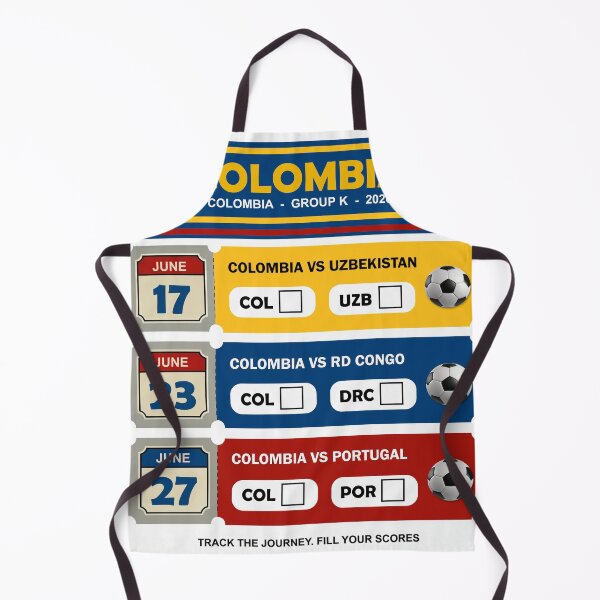 Item preview, Colombia Soccer Fan Shirt 2026 World Cup Tourney Tracker Matchday Tee designed and sold by TourneyTracker.