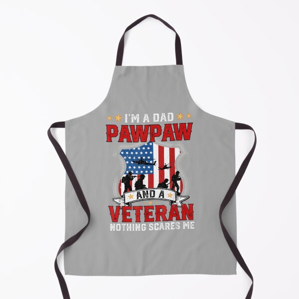 Item preview, Fathers Day Dad Pawpaw Veteran Nothing Scares Me Men designed and sold by ArleneRowe.