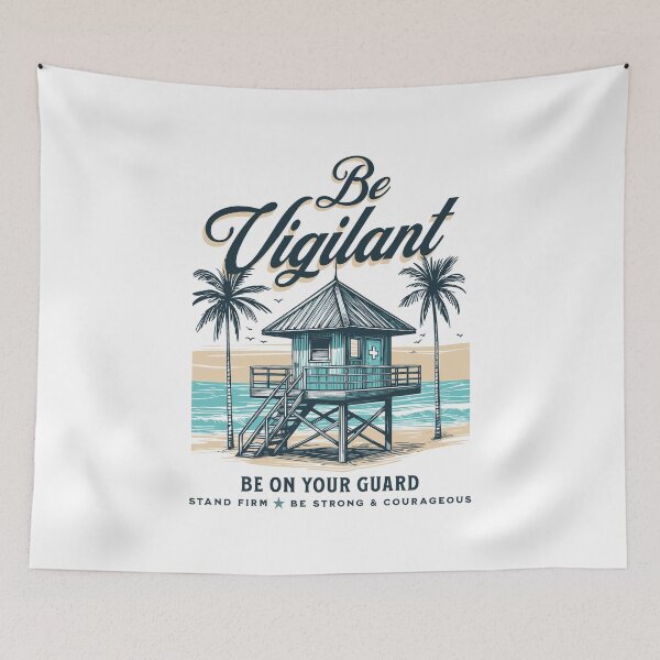 Item preview, Be Vigilant Be on Your Guard 1 Corinthians 16:13 Faith Looks Good designed and sold by FaithLooksGood.