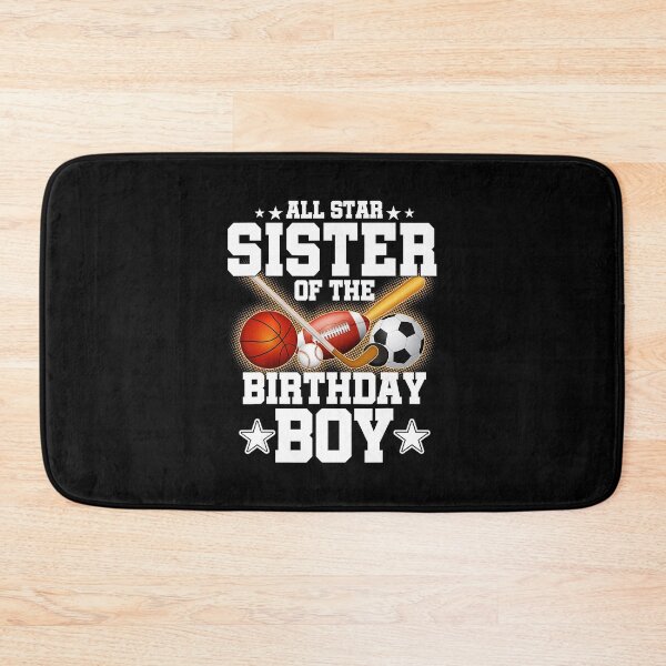 Item preview, Proud Sister of the Birthday Boy Basketball and Soccer Celebration designed and sold by allistermariam.