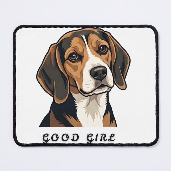 Item preview, Good Girl Beagle T-Shirt - Dog Lover Gift - Beagle Mom Tee - Cute Puppy Shirt - Pet Owner Gift - Animal Lover Clothing - Dog Mom Shirt designed and sold by laughingshirts.