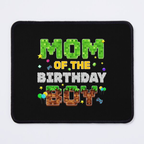 Item preview, Mom of the Birthday Boy Pixel Gaming Party Family Celebration designed and sold by FGTV2021.
