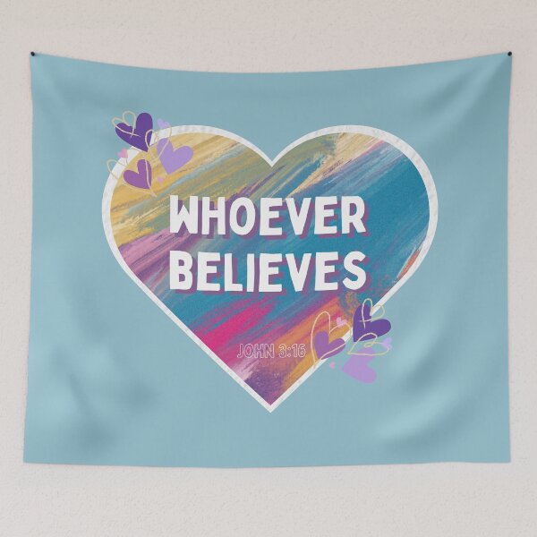 Item preview, Whoever Believes John 3:16 Faith Looks Good designed and sold by FaithLooksGood.