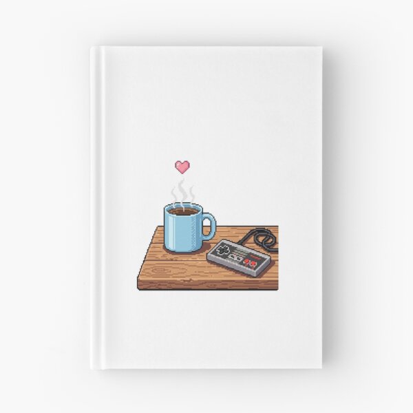 Item preview, Retro Gaming 8 Bit Pixel Art Lo Fi Cozy Coffee designed and sold by PictoVibe.
