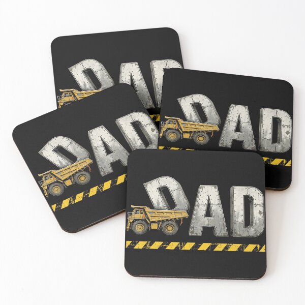 Item preview, Construction Dad Vintage Worksite Humor with Heavy Equipment designed and sold by zamiokaline.