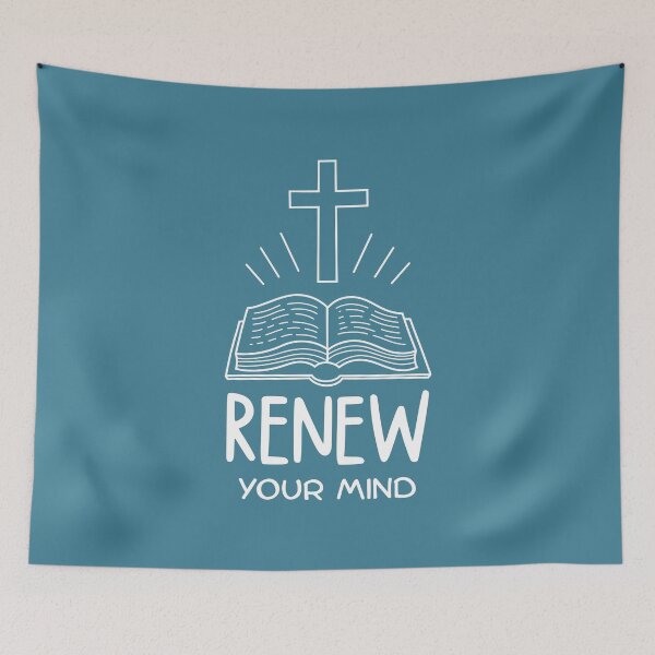 Item preview, Renew Your Mind Romans 12:2 Faith Looks Good designed and sold by FaithLooksGood.