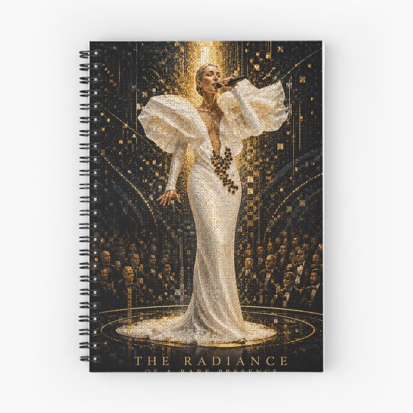 Item preview, CELINE DION - The Radiance of a Rare Presence designed and sold by JcAbstractArt.