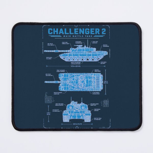 Item preview, Challenger 2 Blueprint Main Battle Tank Military Armor Design designed and sold by RockyLambda.