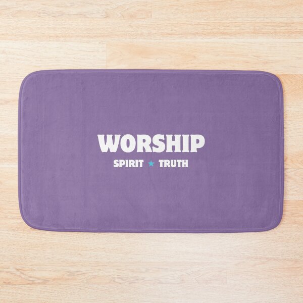Item preview, Worship Spirit Truth John 4:24 Faith Looks Good designed and sold by FaithLooksGood.