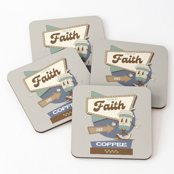 Item preview, Fueled By Faith and Coffee Faith Looks Good designed and sold by FaithLooksGood.