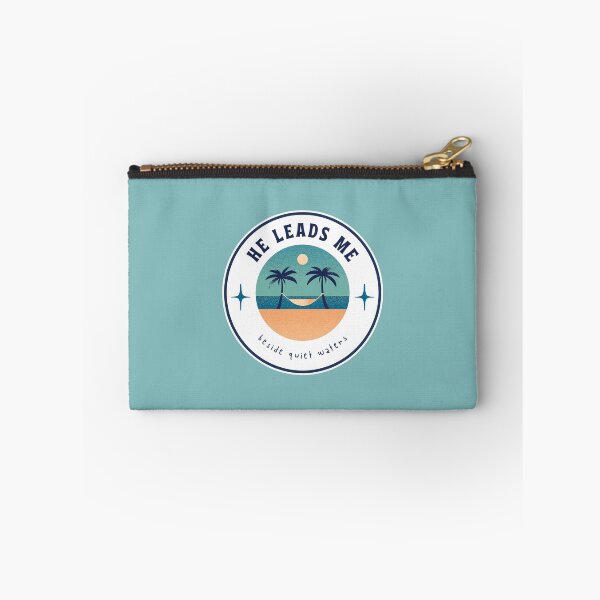 Item preview, He Leads Me Beside Quiet Waters Psalm 23 Faith Looks Good designed and sold by FaithLooksGood.