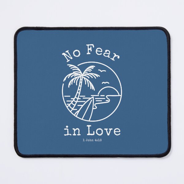 Item preview, No Fear in Love 1 John 4:18 Faith Looks Good designed and sold by FaithLooksGood.
