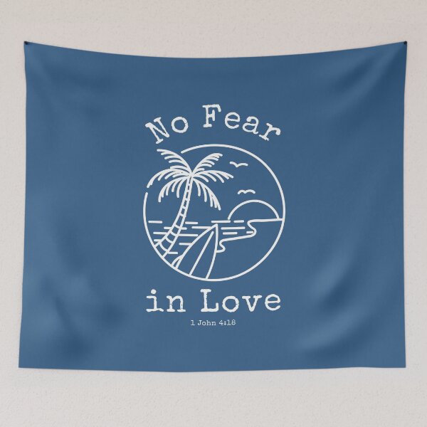 Item preview, No Fear in Love 1 John 4:18 Faith Looks Good designed and sold by FaithLooksGood.