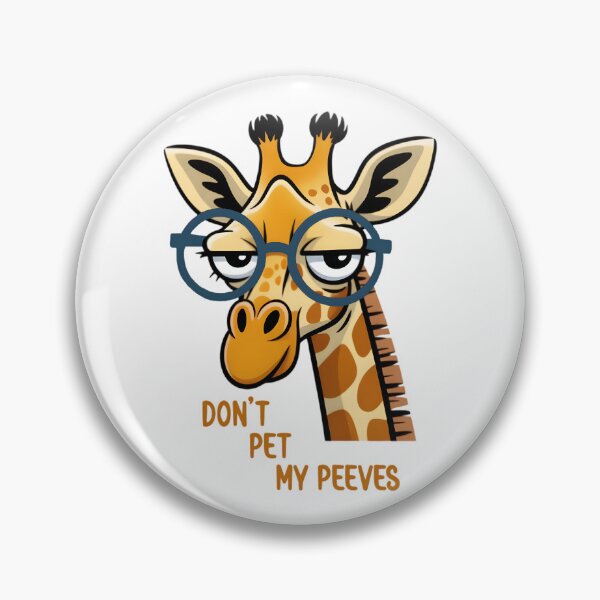 Item preview, Don't Pet My Peeves designed and sold by Eclectic Monkey.