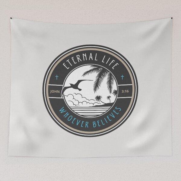 Item preview, Eternal Life Whoever Believes John 3:16 Faith Looks Good designed and sold by FaithLooksGood.