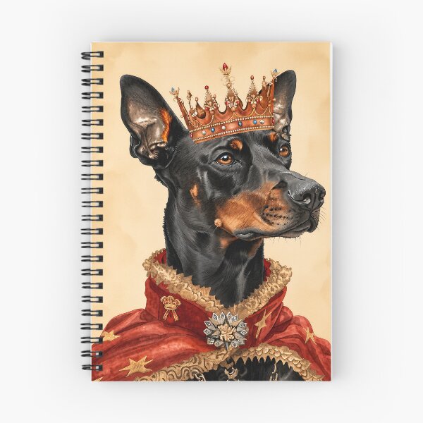 Item preview, Doberman Pinscher King Portrait designed and sold by prettykaler.