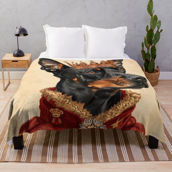 Item preview, Doberman Pinscher King Portrait designed and sold by prettykaler.