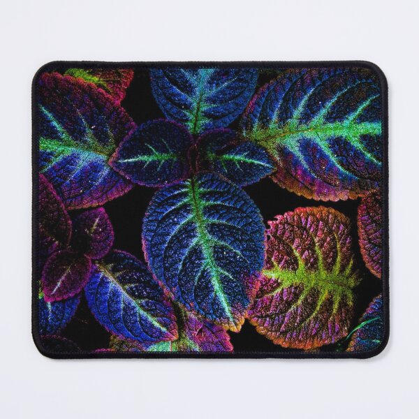 Item preview, Iridescent Leaves Glow Art designed and sold by Dew Drop Designs.