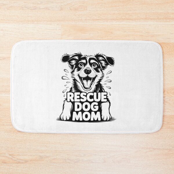 Item preview, Rescue Dog Mom – Proud Pet Adoption Design designed and sold by Cool-cat-art.