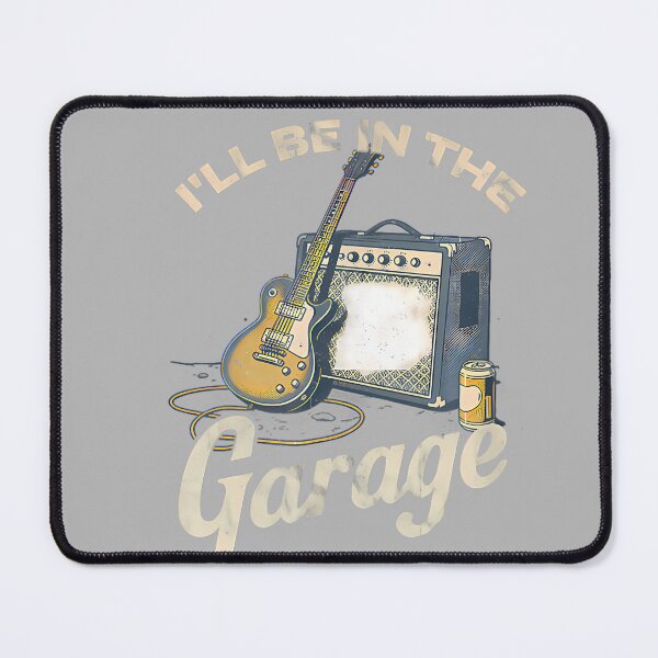 Item preview, Retro Guitarist Dad Music Lover I'll Be in The Garage Funny designed and sold by GreggRoss.