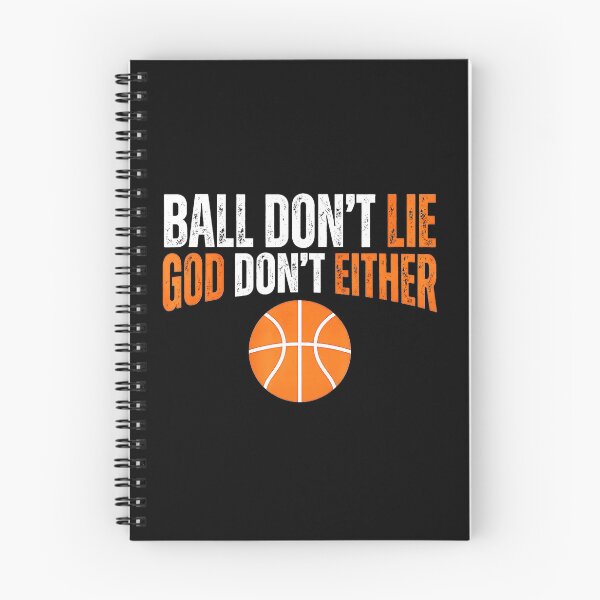 Item preview, Ball Don't Lie God Doesn't Either Christian Basketball Statement designed and sold by allistermariam.