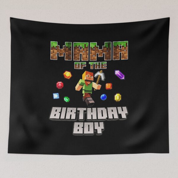 Item preview, Mama of the Birthday Boy Pixel Gaming Party Celebration designed and sold by FGTV2021.