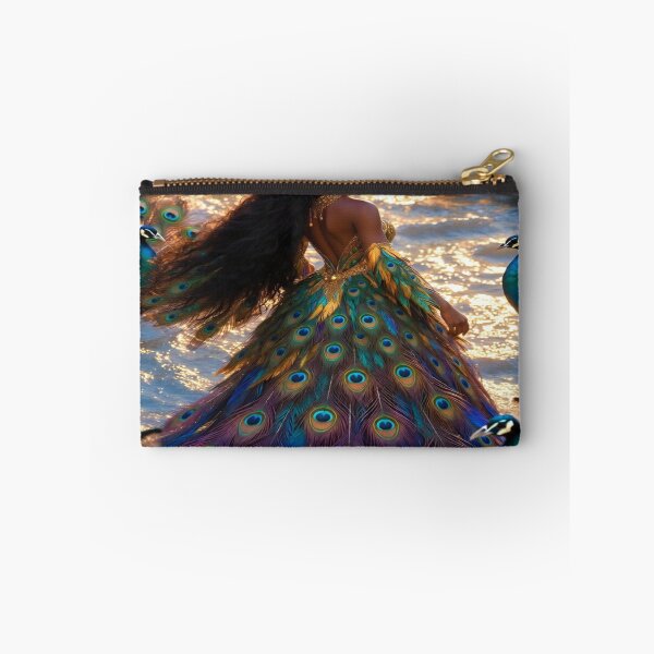 Item preview, “Oshun’s Peacock Throne: Queen of Rivers & Radiance” designed and sold by RavenCrow444.