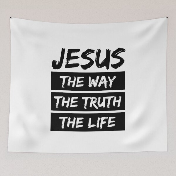 Item preview, Jesus The Way The Truth The Life John 14:6 Faith Looks Good designed and sold by FaithLooksGood.