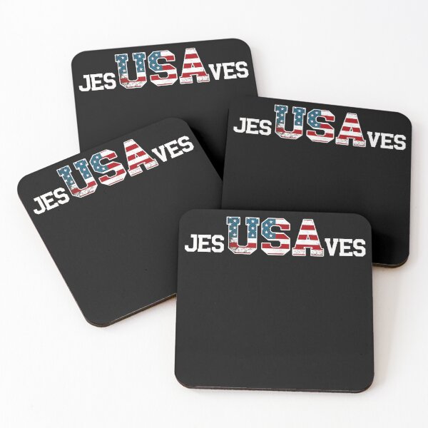 Item preview, 4th of july christian jesus saves usa flag patriotic  designed and sold by mariazin.