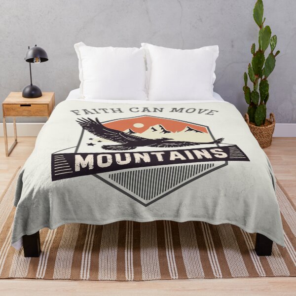 Item preview, Faith Can Move Mountains Matthew 17:20 Faith Looks Good designed and sold by FaithLooksGood.