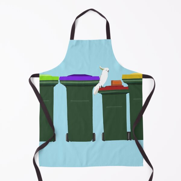 Item preview, Cockatoo Bin Night Wheelie Bins designed and sold by Donnahuntriss.